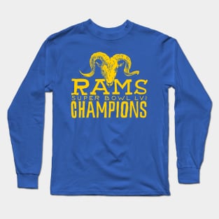 Los Angeles Raaaams 17 champions Long Sleeve T-Shirt